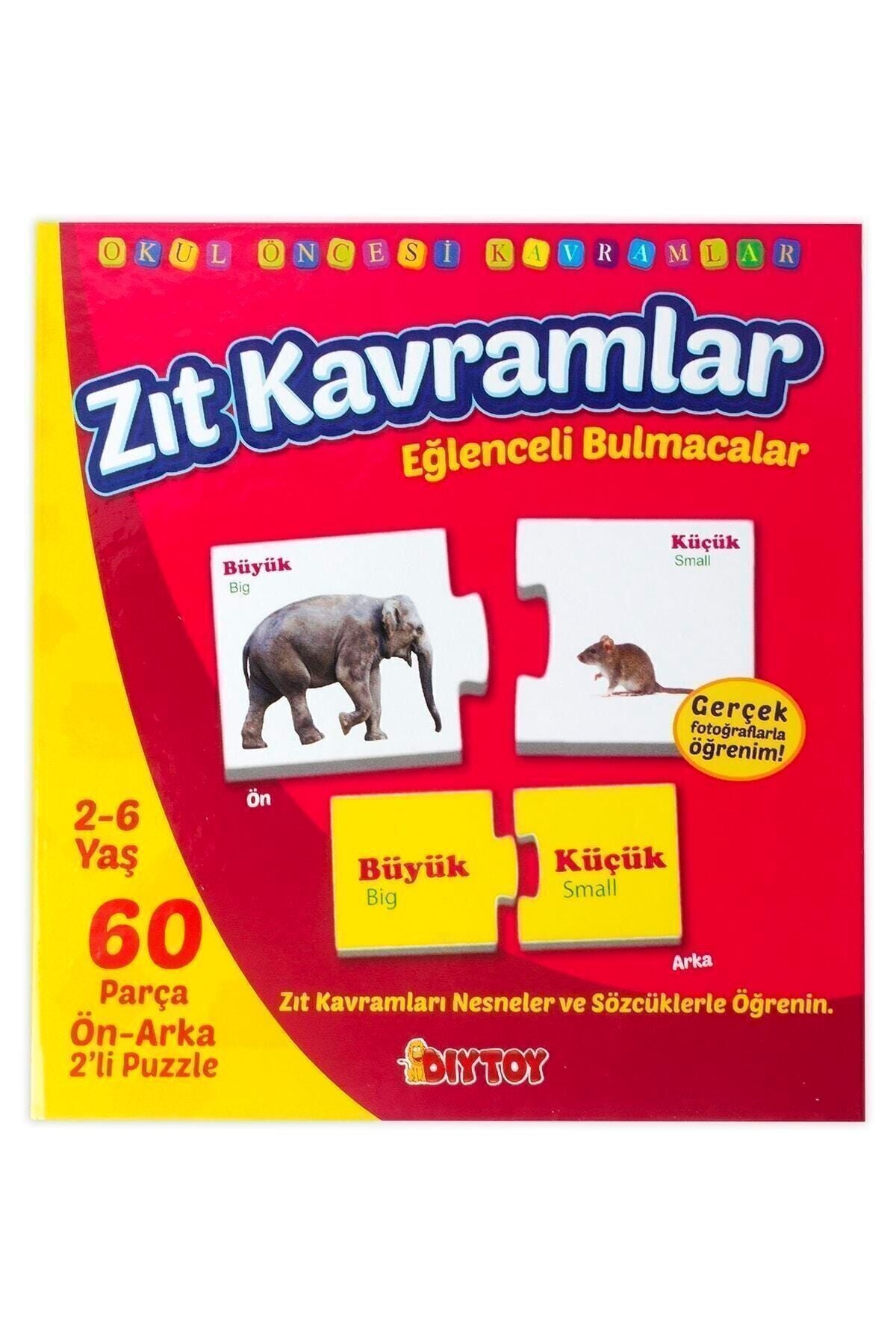 Eğlenceli Bulmacalar Zıt Kavramlar Puzzle Yapboz