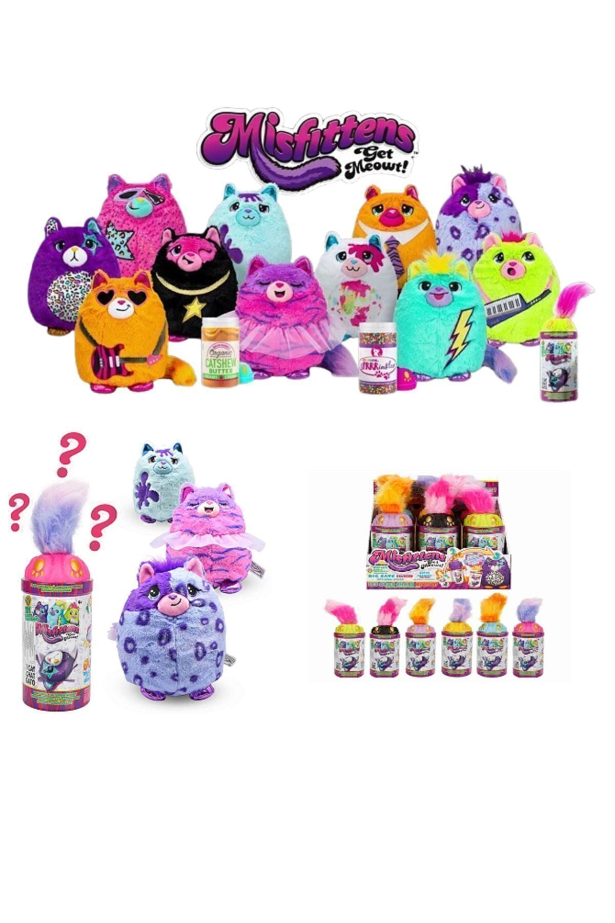 Misfittens Lisanslı Sürpriz Peluş Seri 3