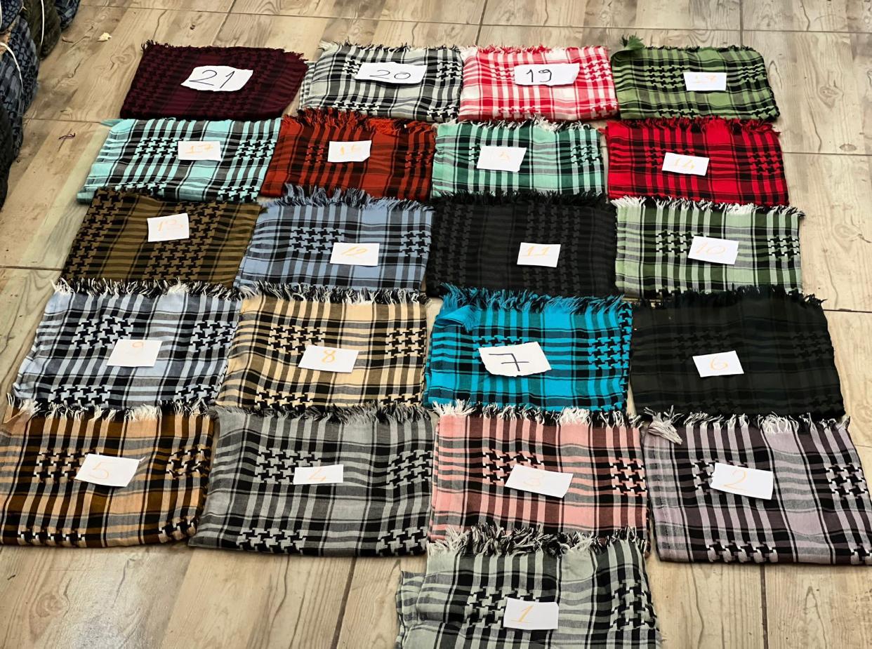 Pamuklu Puşi , Poşu, Kefiye