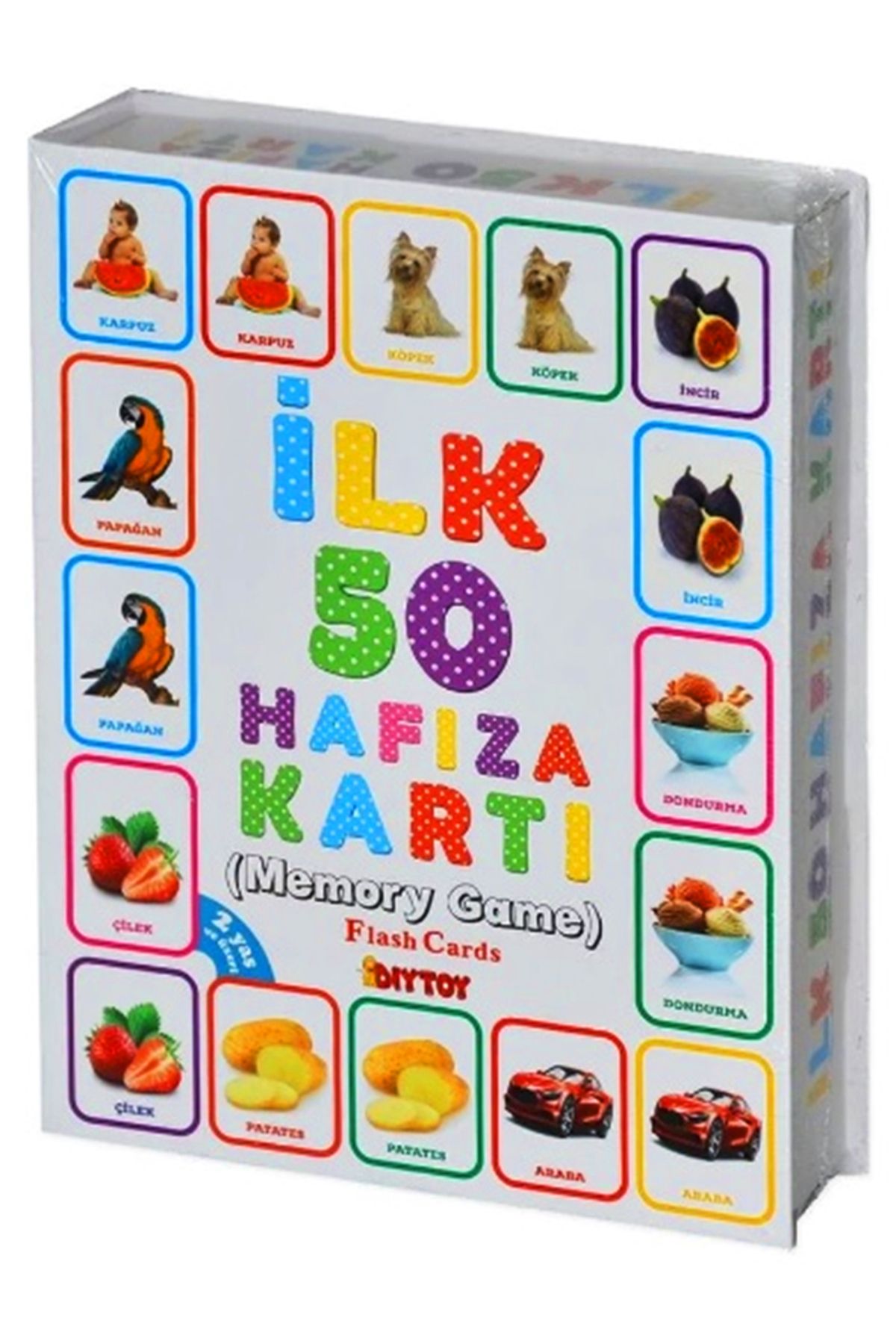 Dıytoy Ilk 50 Hafıza Zeka Kartları Memory Game