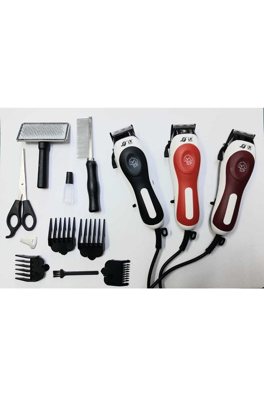 Rf-566 Elektrikli Köpek Tıraş Makinesi Seti Pra-6146444-9310