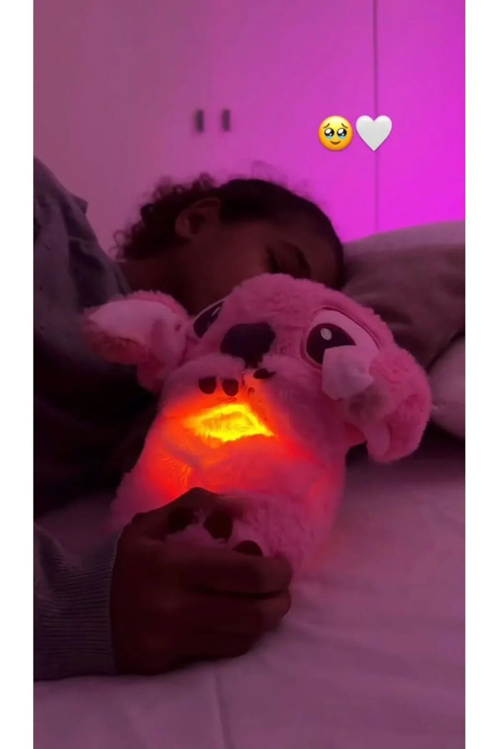 TREND Nefes Alan Stitch Uyku Arkadaşı Işıklı Peluş Oyuncak – Mavi & Pembe
