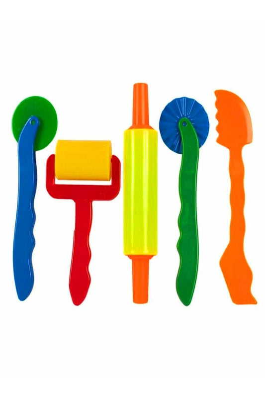 Merdane oklava Silindir Kalıpları - Hamur Kalıpları - Oyun Hamuru Kalıbı seti