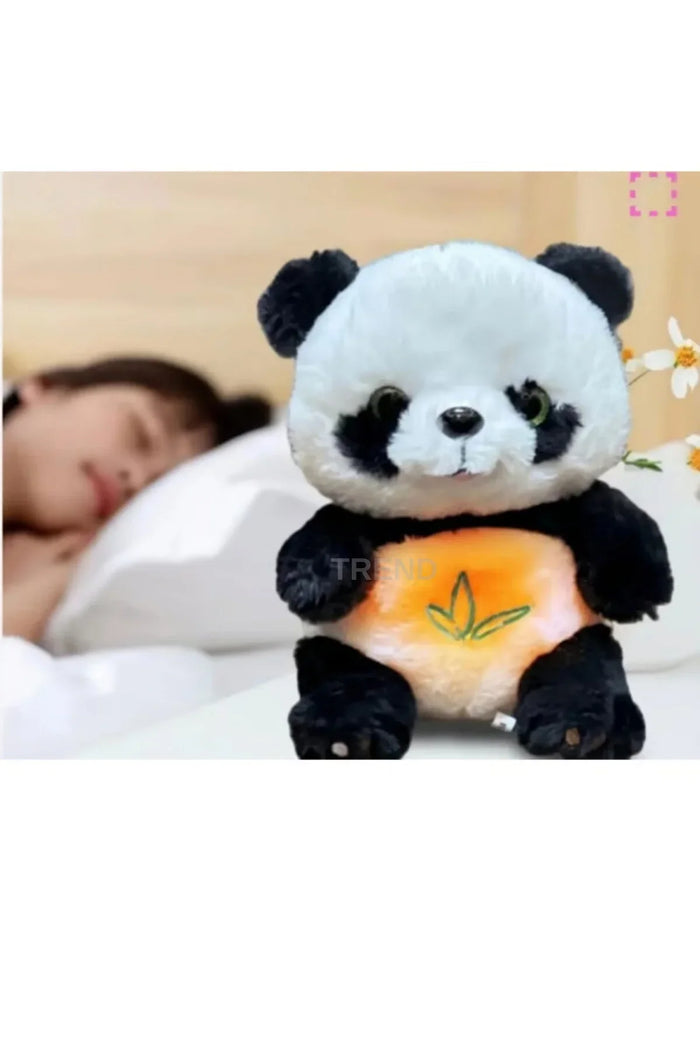 TREND Nefes Alan Panda Peluş Oyuncak Uyku Arkadaşı – Müzikli, Işıklı