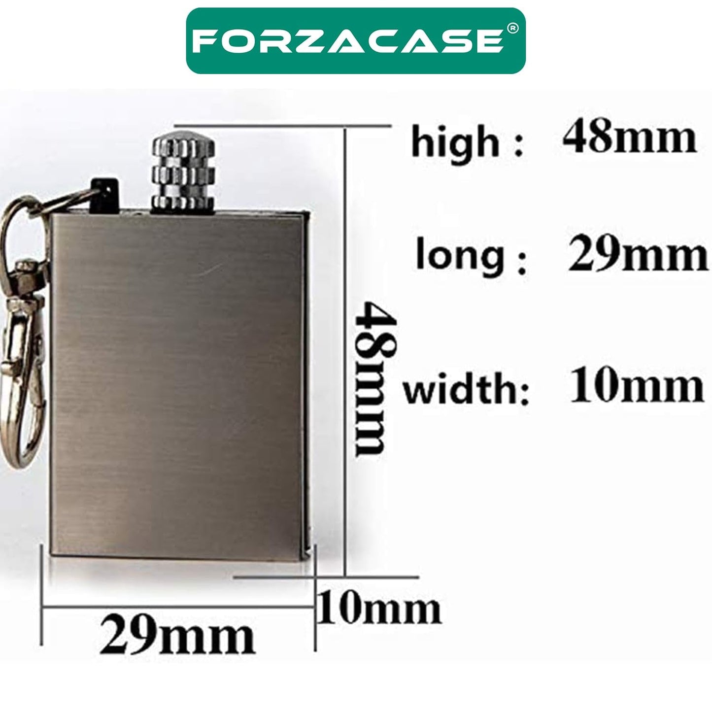 Forzacase Benzin ile Çalışan Metal Kibrit Çakmak - FC768